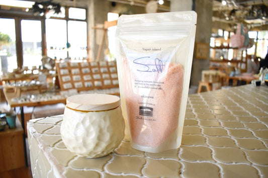 『regalinoレガリーノ』屋我地島の塩&Dal mareダルマーレ 250g - Artigiano