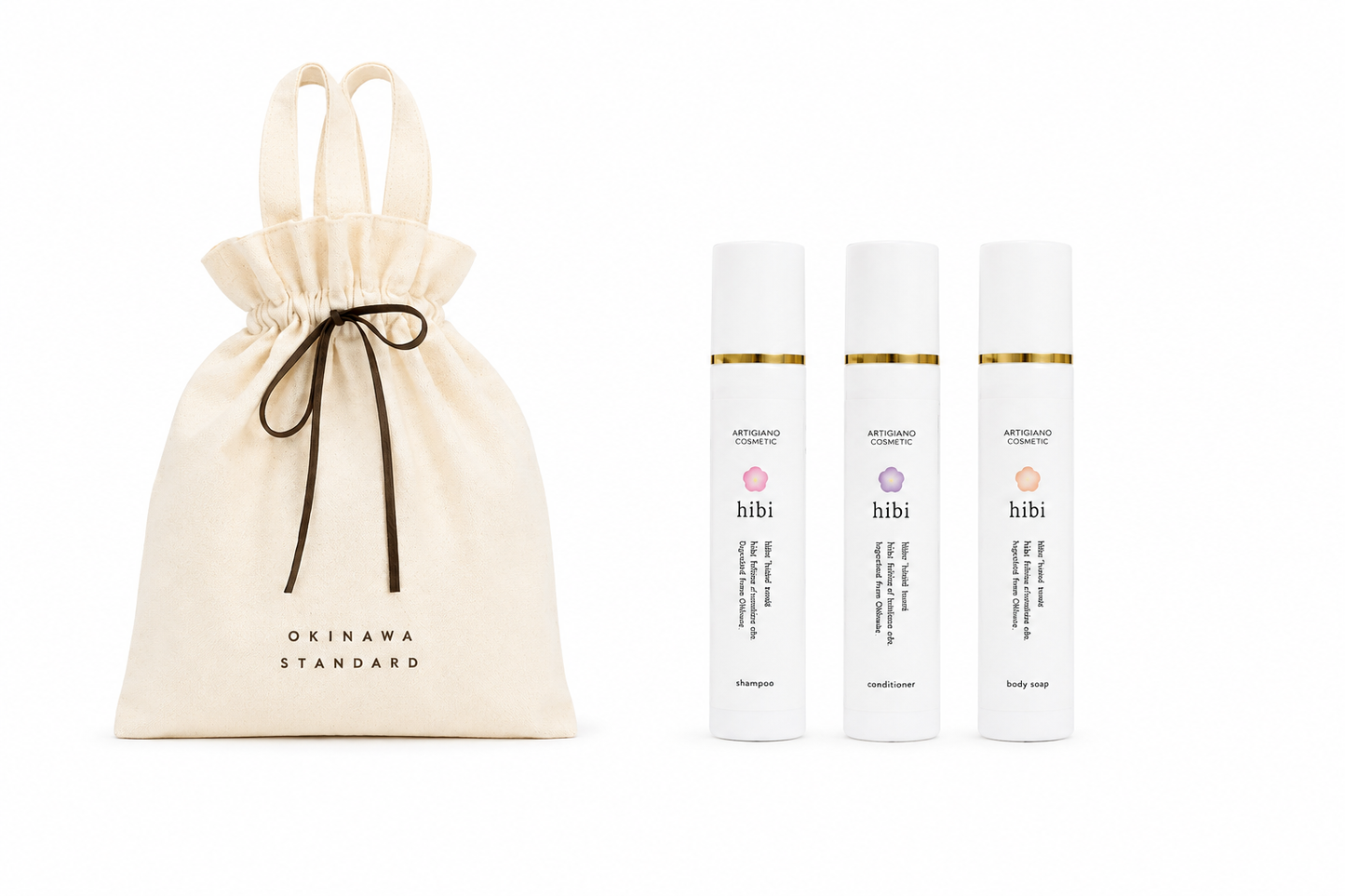 hibi island travel set  by ARTIGIANO STANDARD